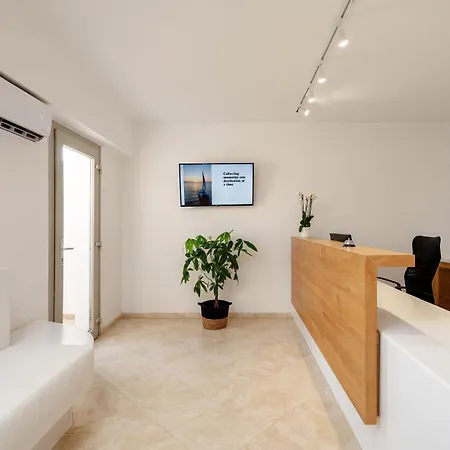 Almiriki Naxos Beachside Living Lejlighed Pláka