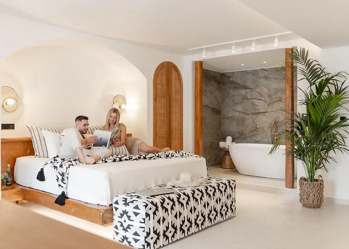 Almiriki Naxos Beachside Living Lejlighed Pláka