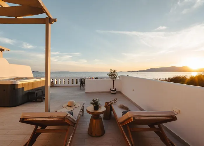 דירה Almiriki Naxos Beachside Living